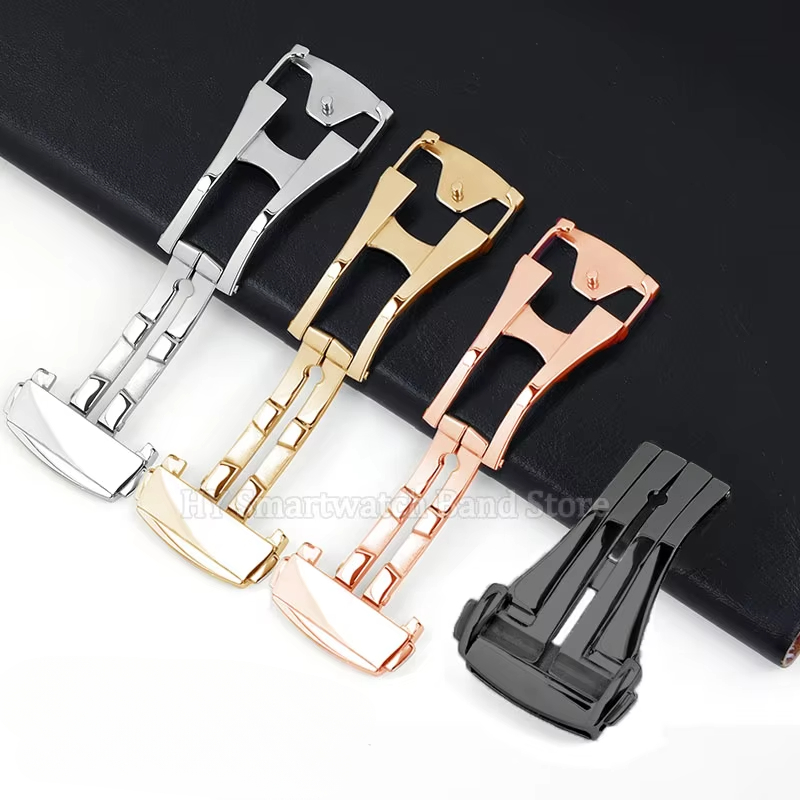 16mm 18mm 20mm Metal Watch Ban - Butterfly Clasp Deployant incelemesi ve fiyatı