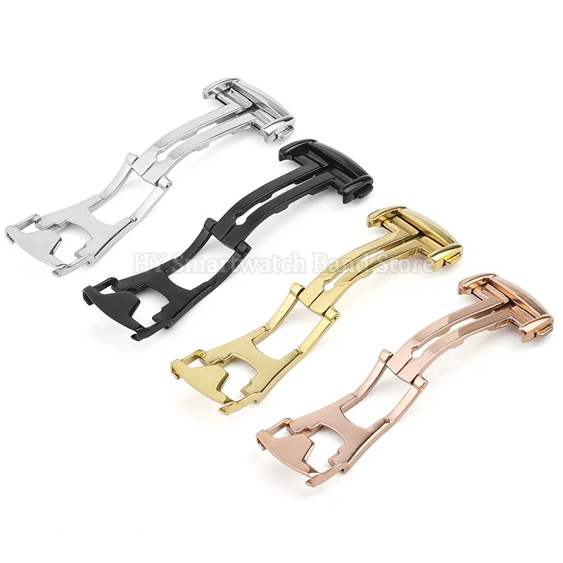 16mm 18mm 20mm Metal Watch Ban - Butterfly Clasp Deployant incelemesi ve fiyatı
