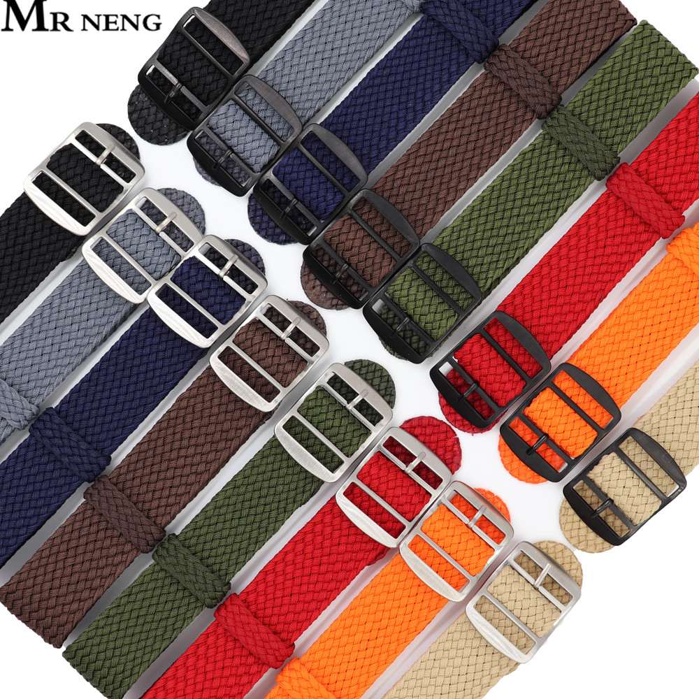 Watchband 18 20 22mm For Perlo - Perlon Strap Woven incelemesi ve fiyatı