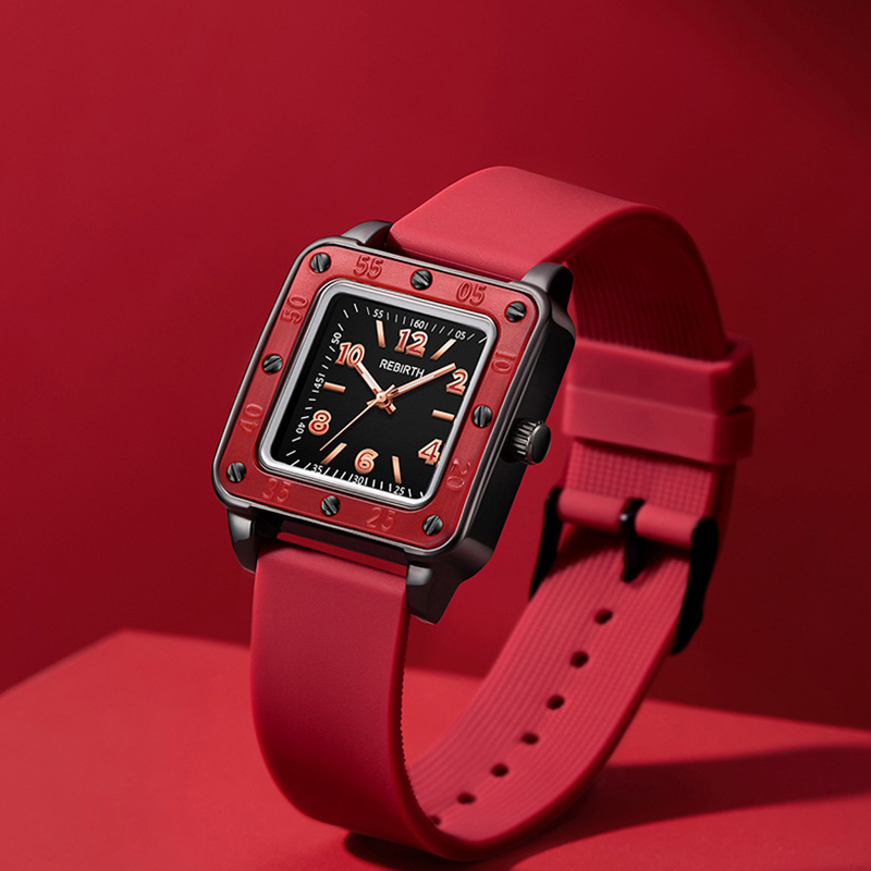 Square Silicone Band Women Wat - Silicone Band Women incelemesi ve fiyatı
