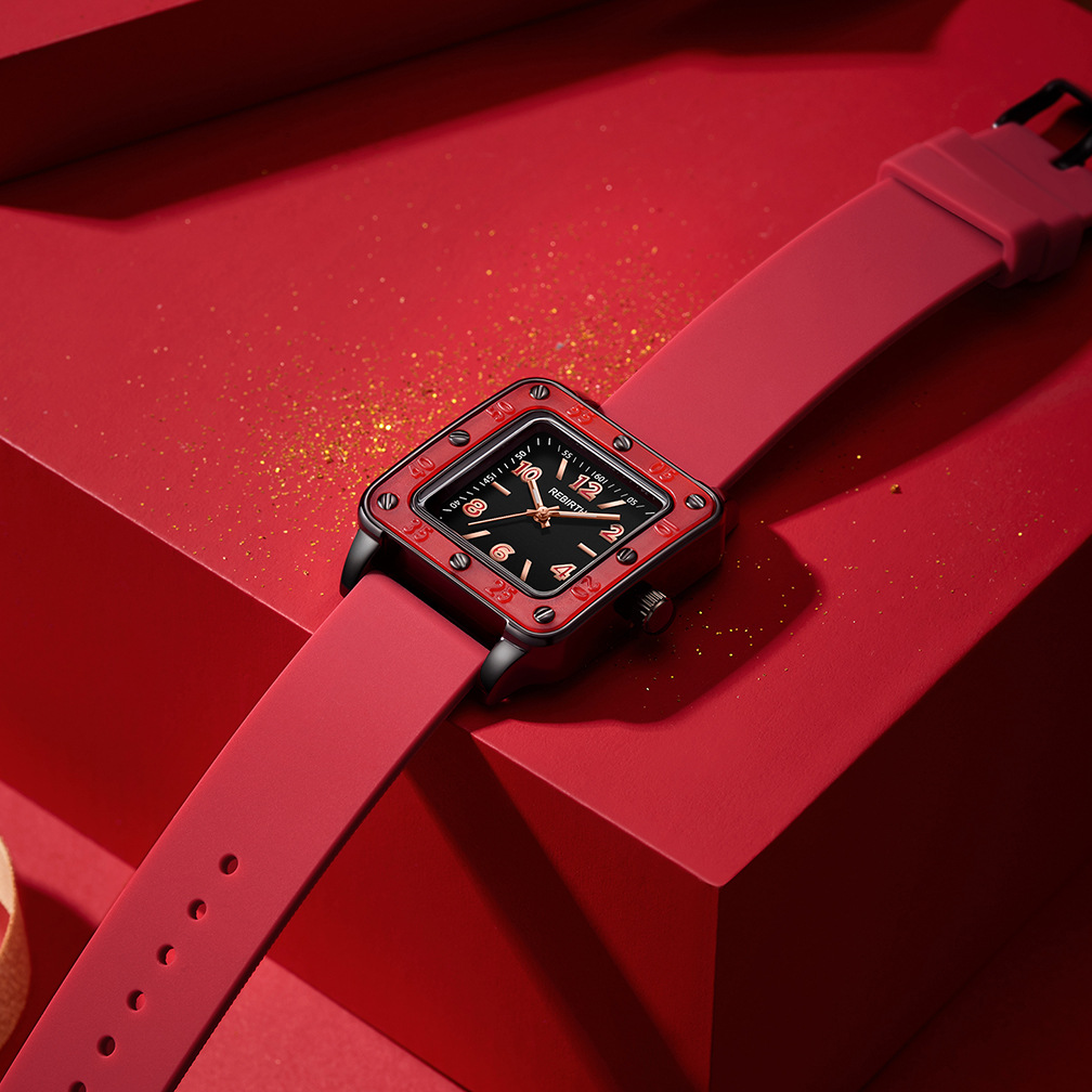 Square Silicone Band Women Wat - Silicone Band Women incelemesi ve fiyatı