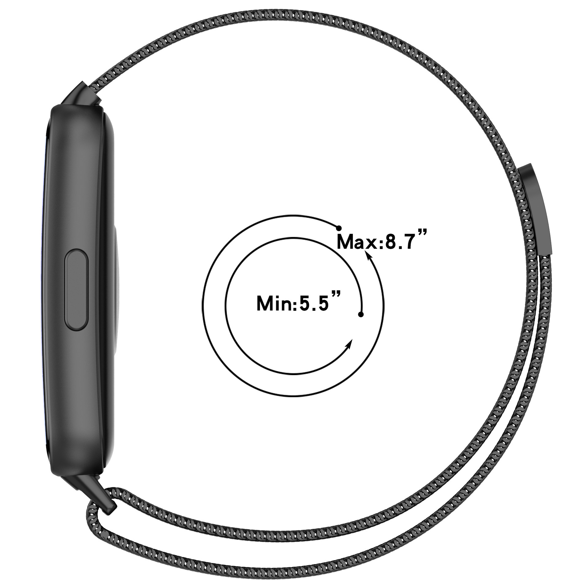 2in1 Strap Case For Huawei Ban - Milanese Loop Magnetic incelemesi ve fiyatı