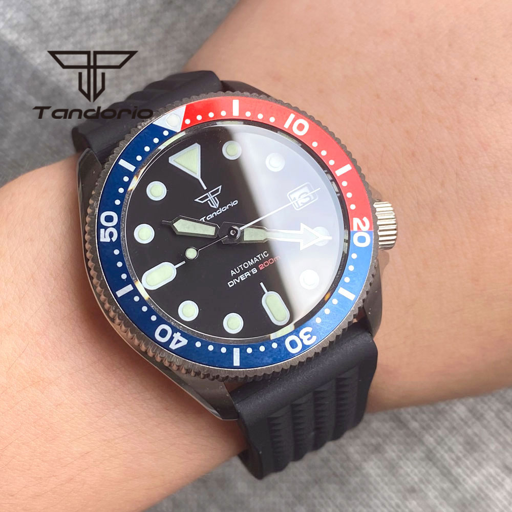 Tandorio NH35A 37mm Automatic  - Rubber Strap Diver incelemesi ve fiyatı