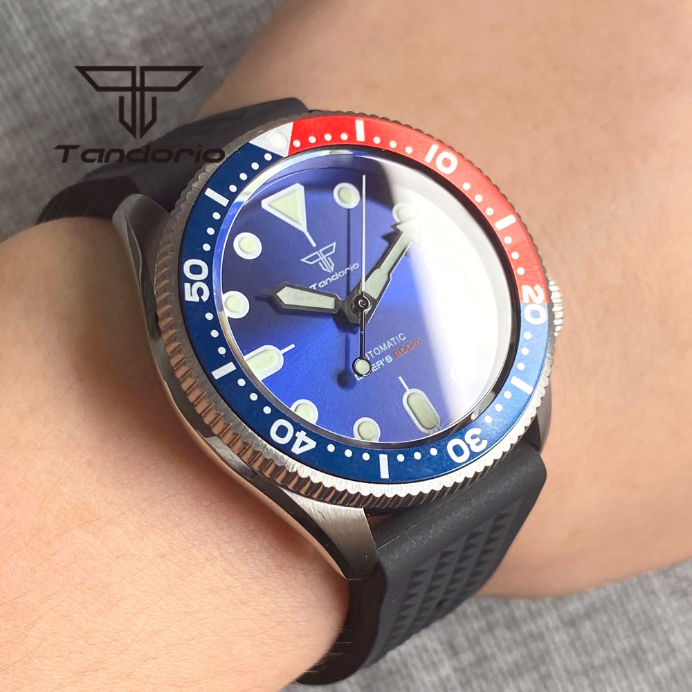 Tandorio NH35A 37mm Automatic  - Rubber Strap Diver incelemesi ve fiyatı