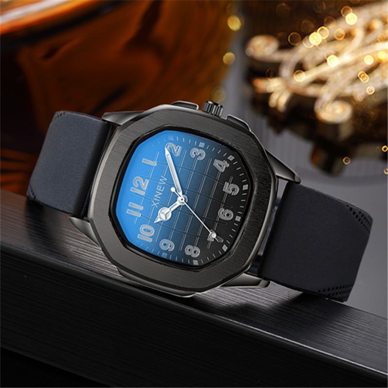 1pc / lot Original XINEW Brand - Leather Watch Band Men incelemesi ve fiyatı