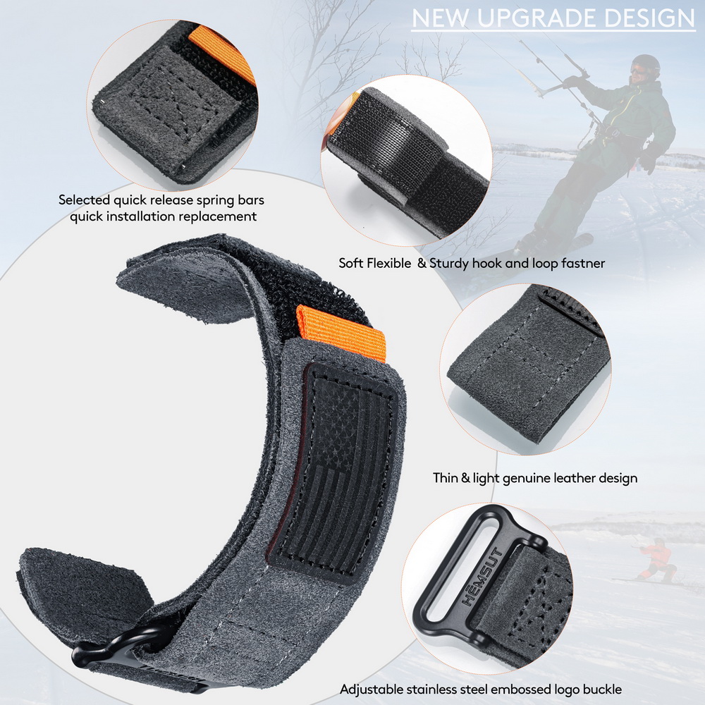 Suede Cowhide Watch Bands Quic - Suede Strap Watch incelemesi ve fiyatı