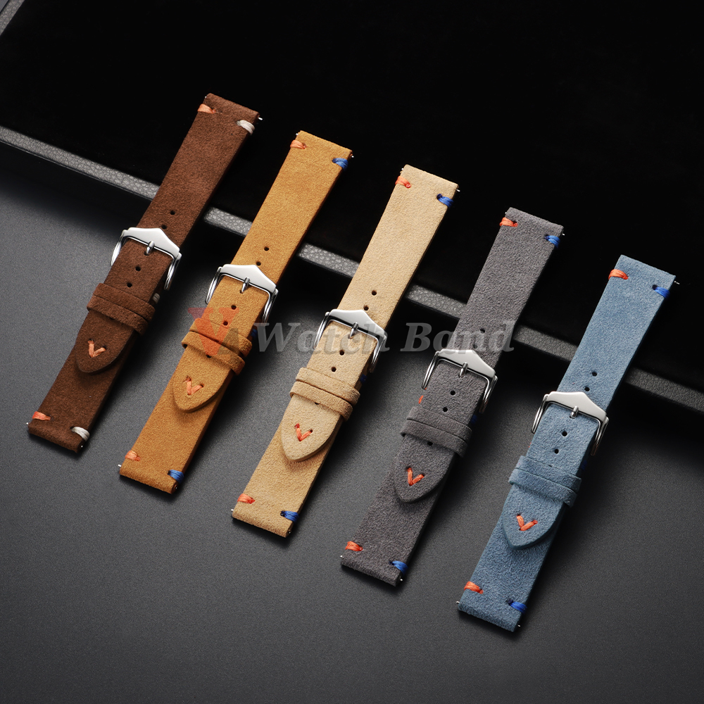 18mm 20mm 22mm Vintage Suede L - Suede Strap Watch incelemesi ve fiyatı