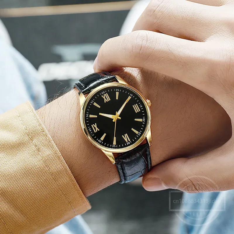 Luxury Minimalist Watch for Me - Leather Watch Band Men incelemesi ve fiyatı