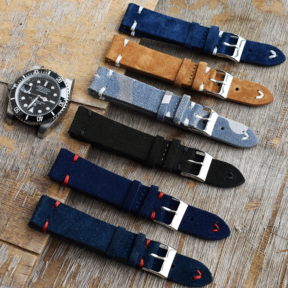 High Quality Vintage Suede Lea - Suede Strap Watch incelemesi ve fiyatı