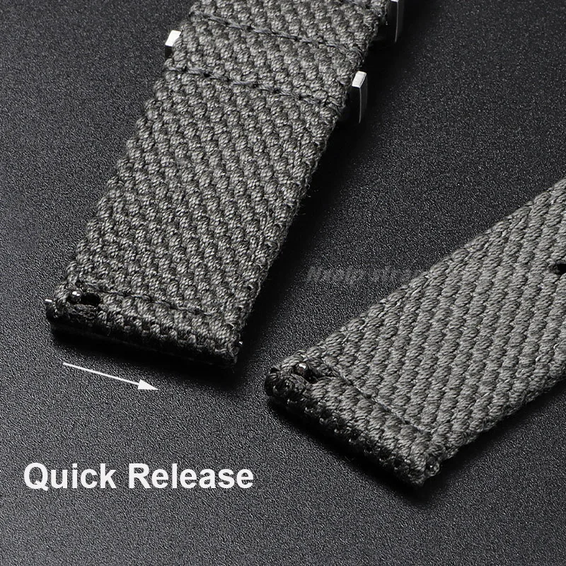 20mm 22mm Nylon Cotton Watch S - Nato Strap Nylon incelemesi ve fiyatı