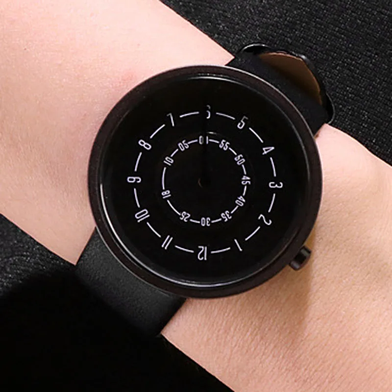 2020 Creative Watches Fashion  - Leather Watch Band Men incelemesi ve fiyatı