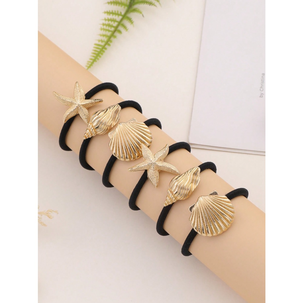 6pcs/3pcs Metal Ocean Series S - Silicone Band Women incelemesi ve fiyatı