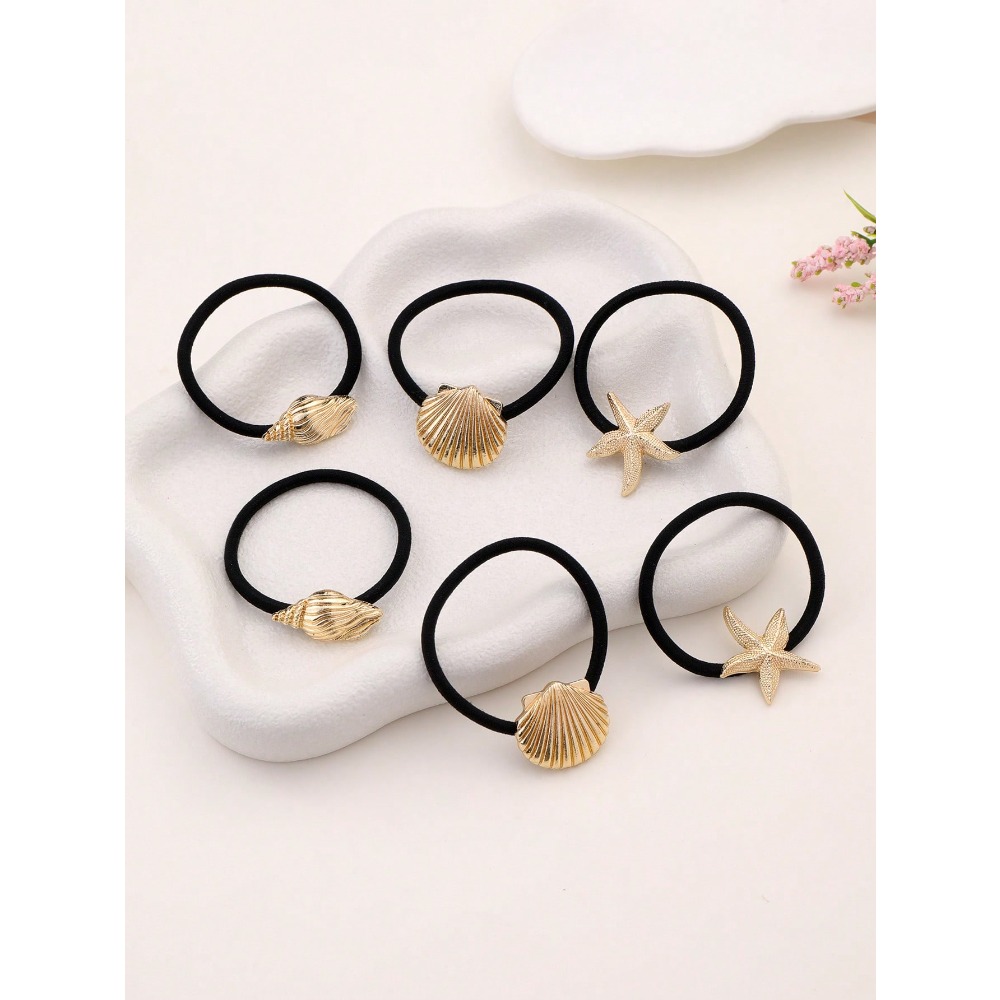 6pcs/3pcs Metal Ocean Series S - Silicone Band Women incelemesi ve fiyatı