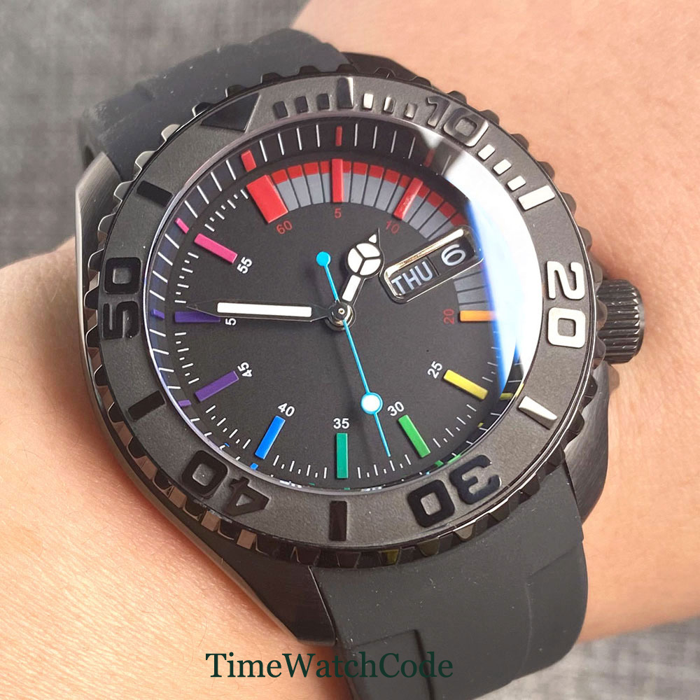 Tandorio 41mm 20ATM Diver Auto - Rubber Strap Diver incelemesi ve fiyatı