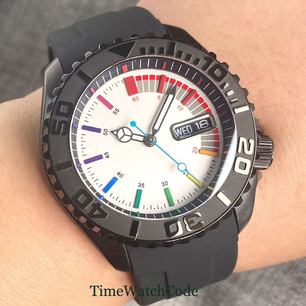 Tandorio 41mm 20ATM Diver Auto - Rubber Strap Diver incelemesi ve fiyatı
