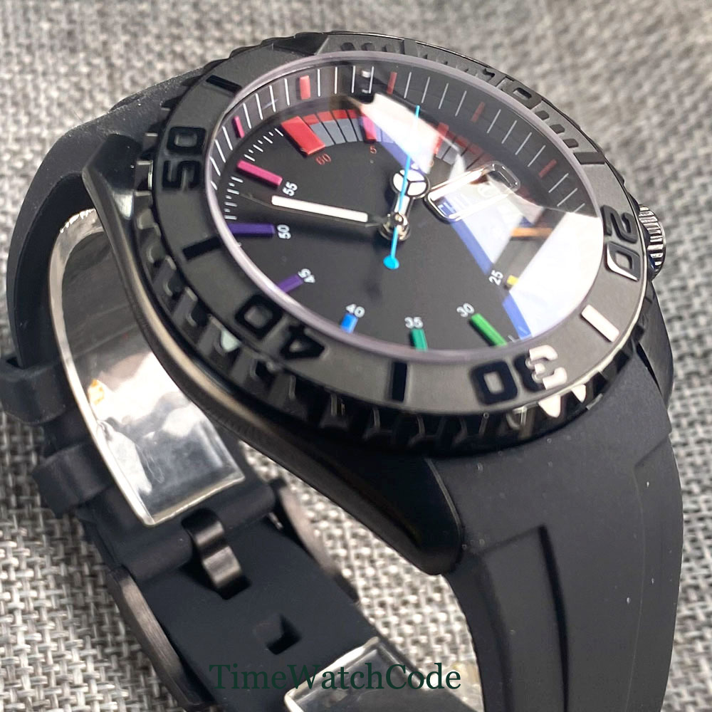 Tandorio 41mm 20ATM Diver Auto - Rubber Strap Diver incelemesi ve fiyatı