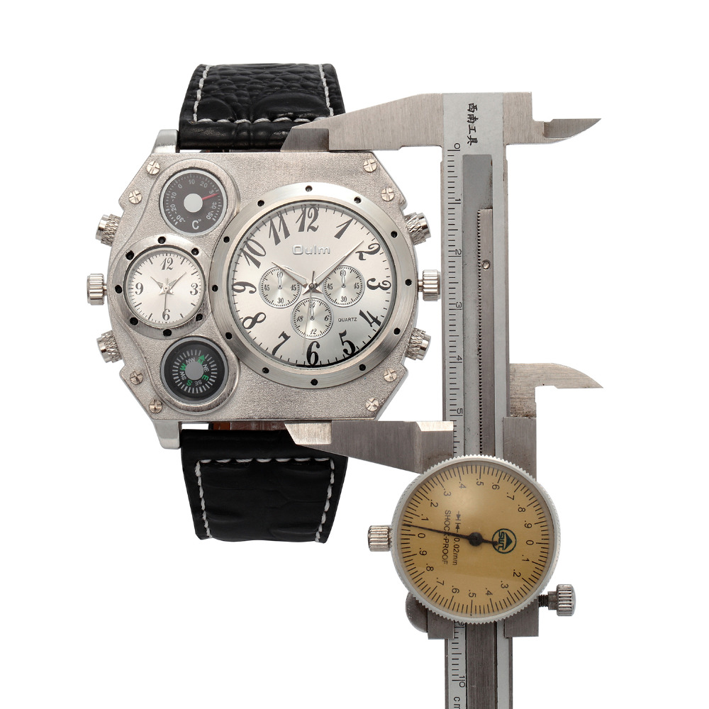 New Model OULM Watch Men Quart - Leather Watch Band Men incelemesi ve fiyatı