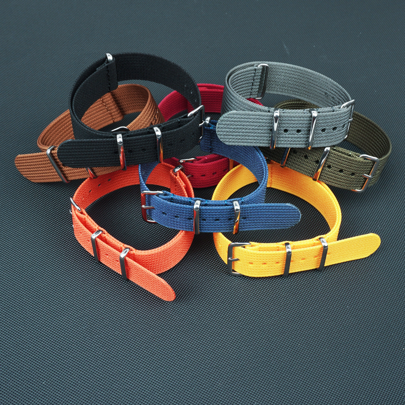 Ribbed Nylon Strap For Seiko M - Nato Strap Nylon incelemesi ve fiyatı