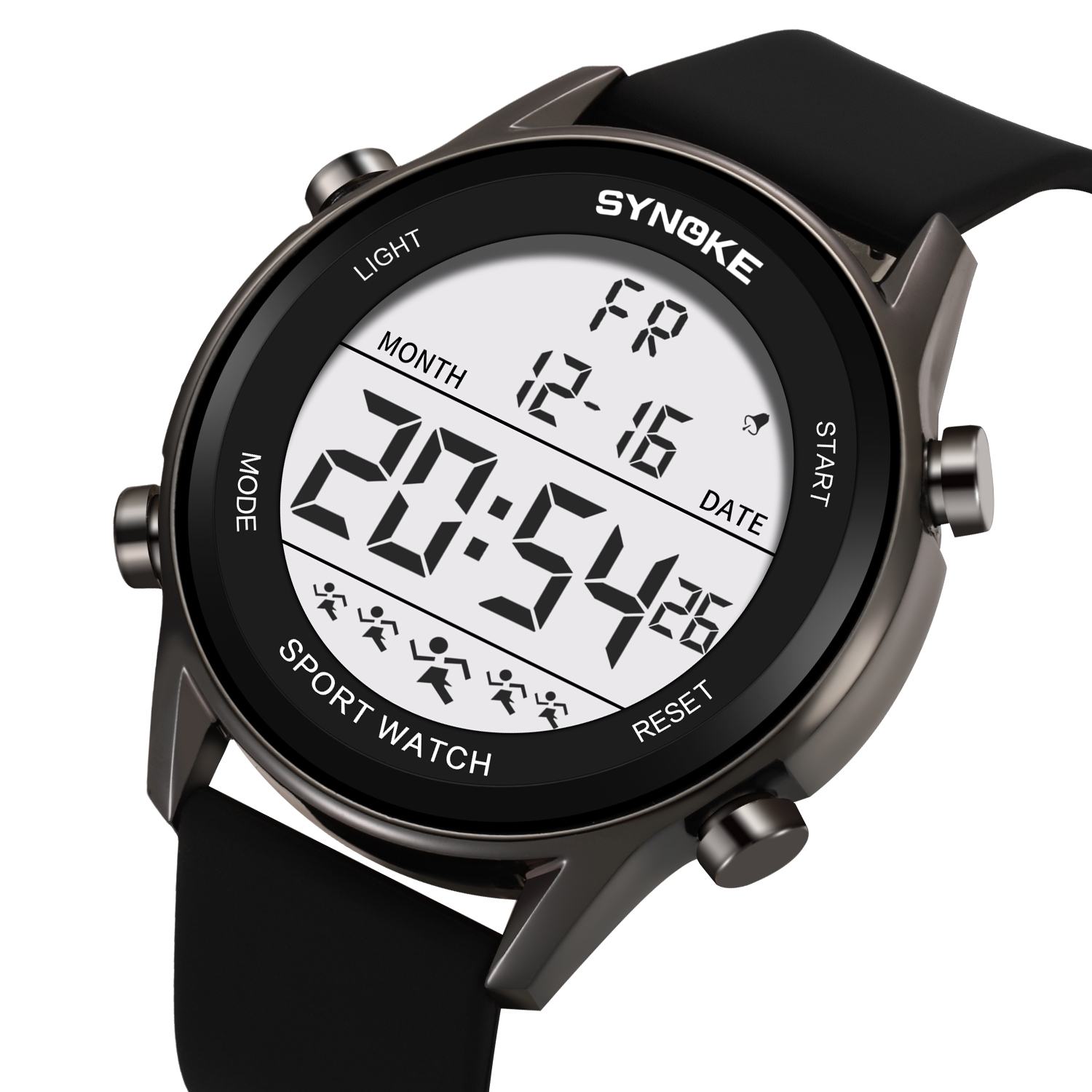 Digital Watches For Men Waterp - Rubber Strap Diver incelemesi ve fiyatı