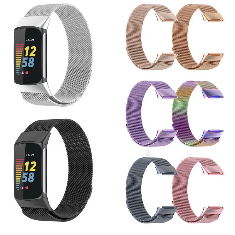 Metal Band For Fitbit Charge 5 - Mesh Strap Metal incelemesi ve fiyatı