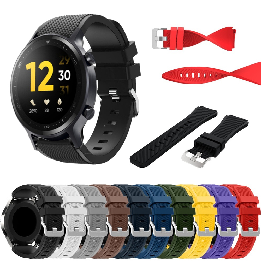 22mm Silicone Strap For Realme - Silicone Watch Band 22Mm incelemesi ve fiyatı