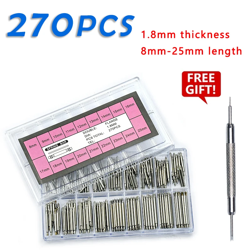 270pcs/set Strainless Steel Sp - Spring Bar Tool Set incelemesi ve fiyatı