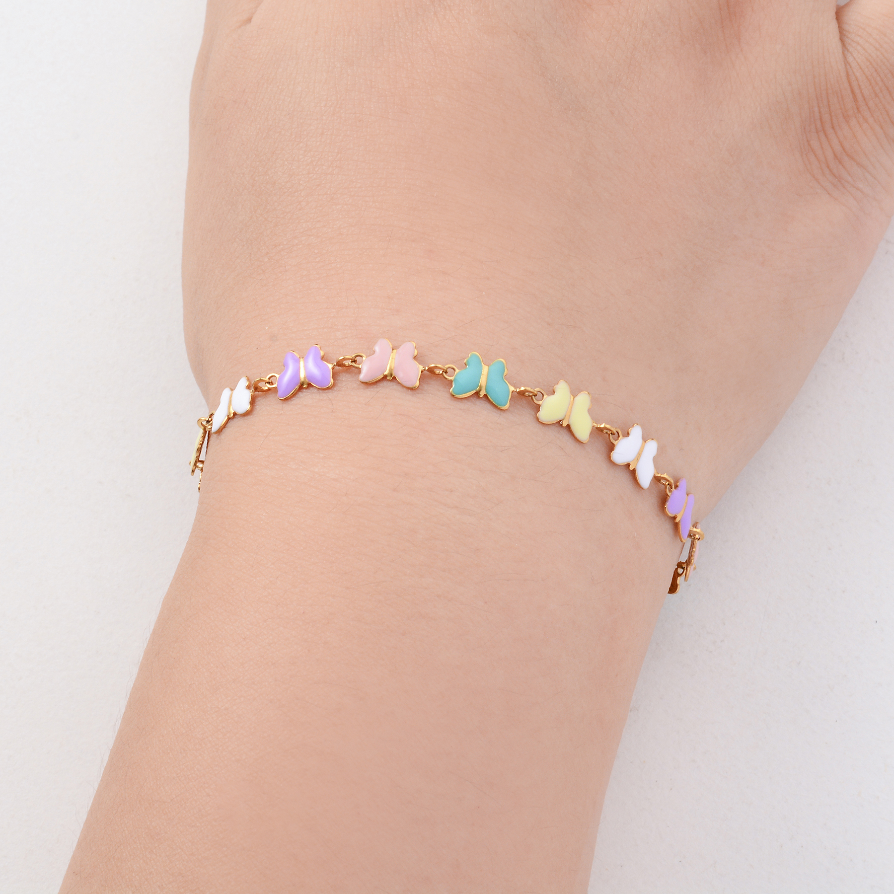 1Pcs Stainless Steel For Women - Butterfly Clasp Deployant incelemesi ve fiyatı