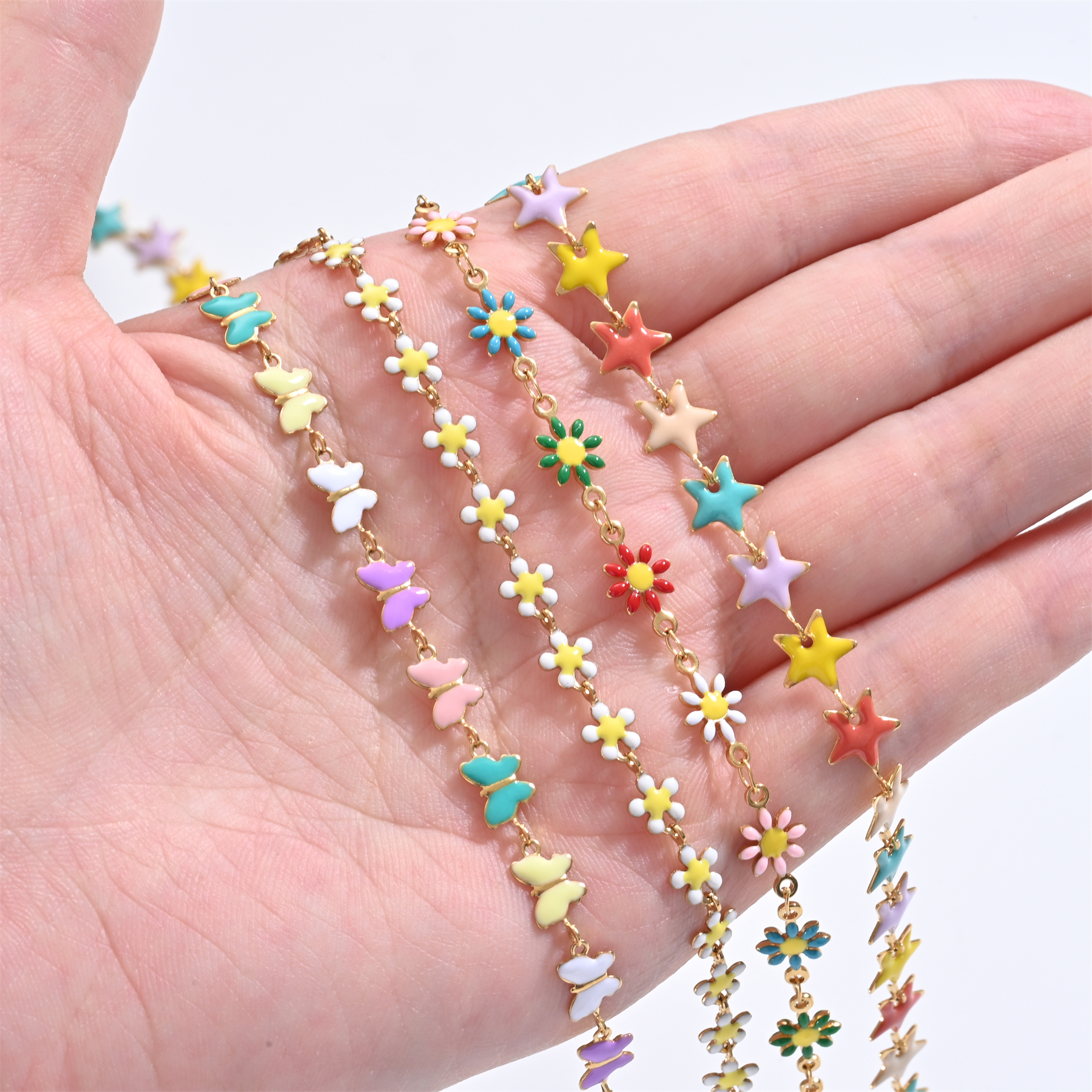 1Pcs Stainless Steel For Women - Butterfly Clasp Deployant incelemesi ve fiyatı