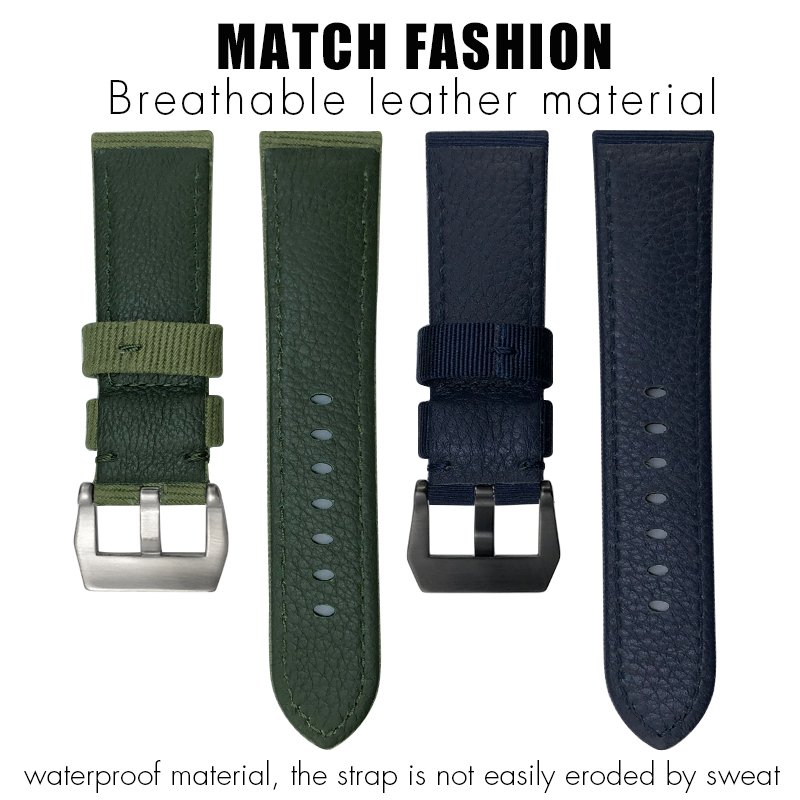 for Panerai 24mm New Nylon Wat - Canvas Strap Watch incelemesi ve fiyatı