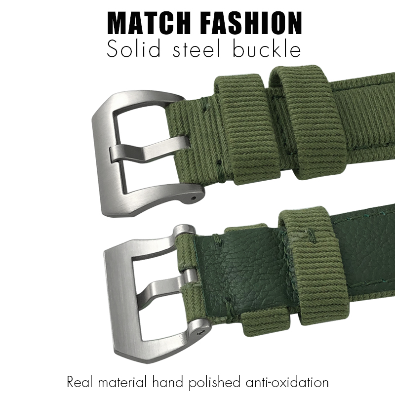 for Panerai 24mm New Nylon Wat - Canvas Strap Watch incelemesi ve fiyatı