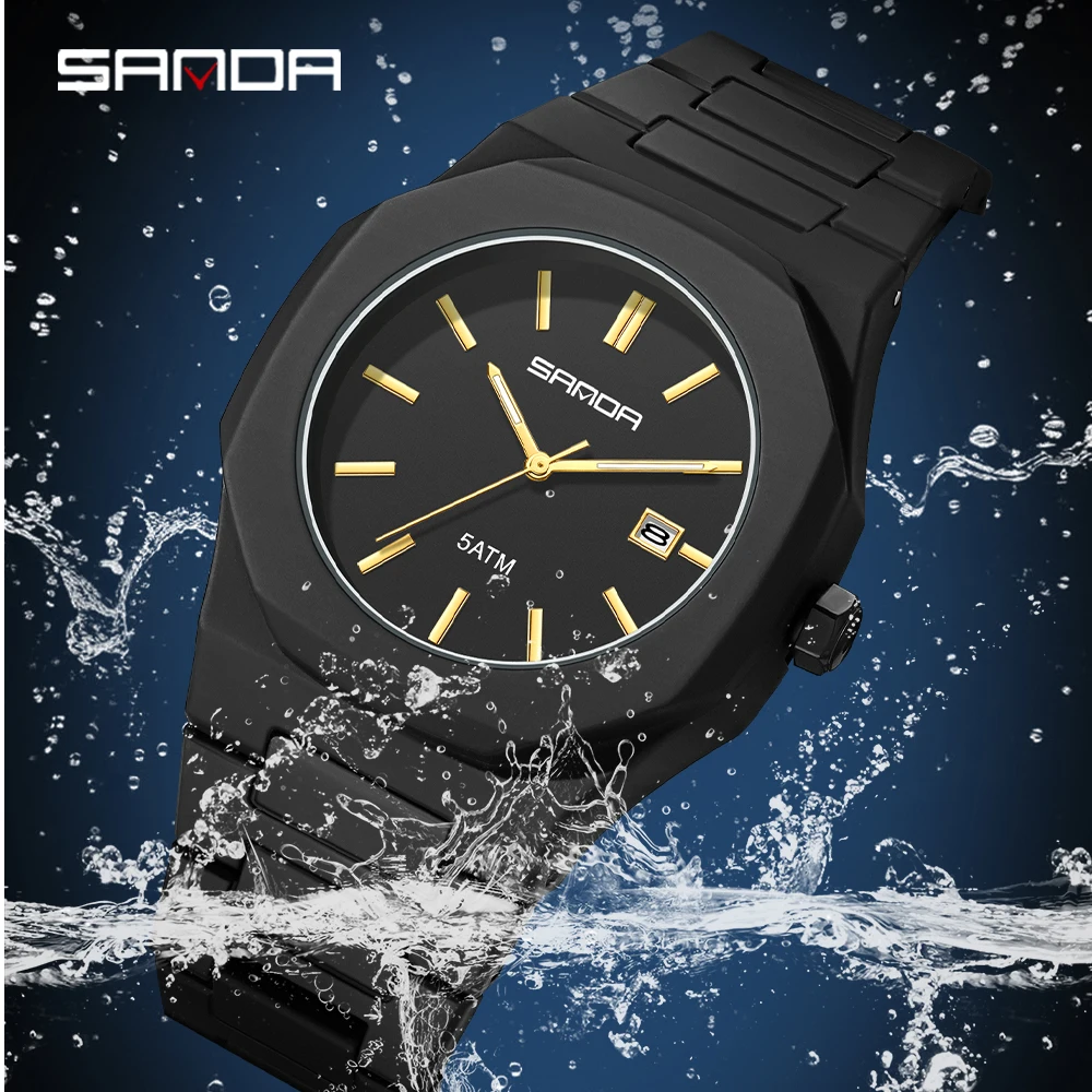 2025 SANDA Fashion Men's and W - Rubber Strap Diver incelemesi ve fiyatı