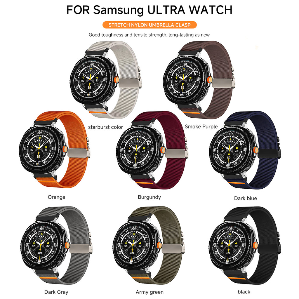 Nylon Strap For Samsung Galaxy - Parachute Strap Elastic incelemesi ve fiyatı