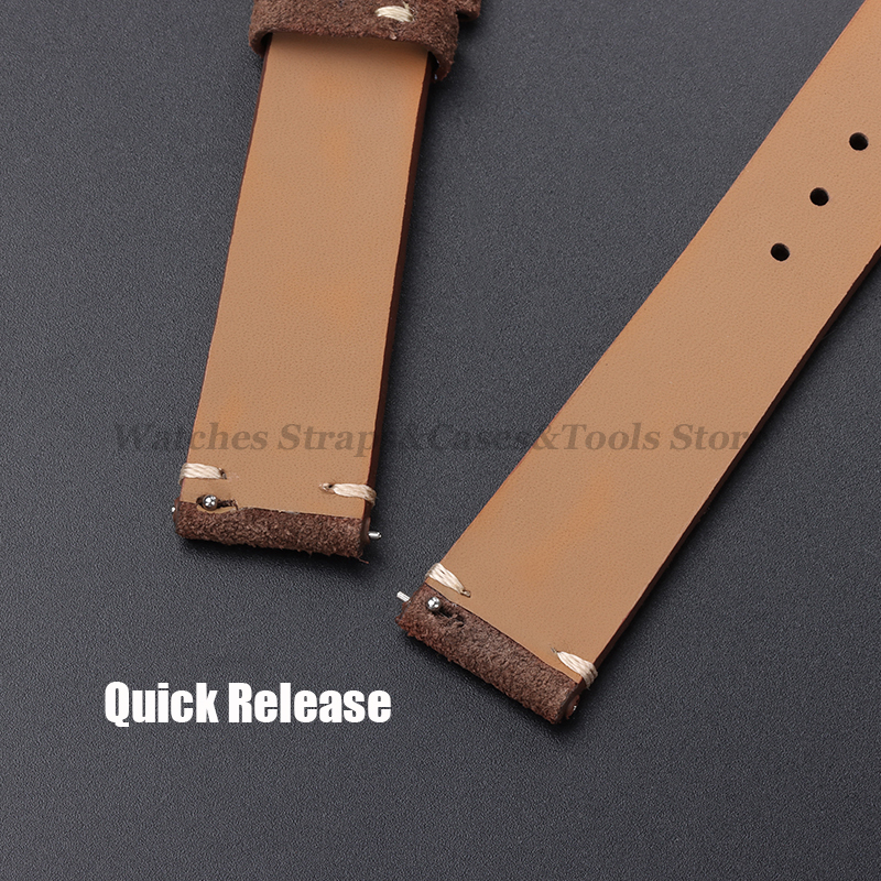 Vintage Genuine Suede Leather  - Suede Strap Watch incelemesi ve fiyatı