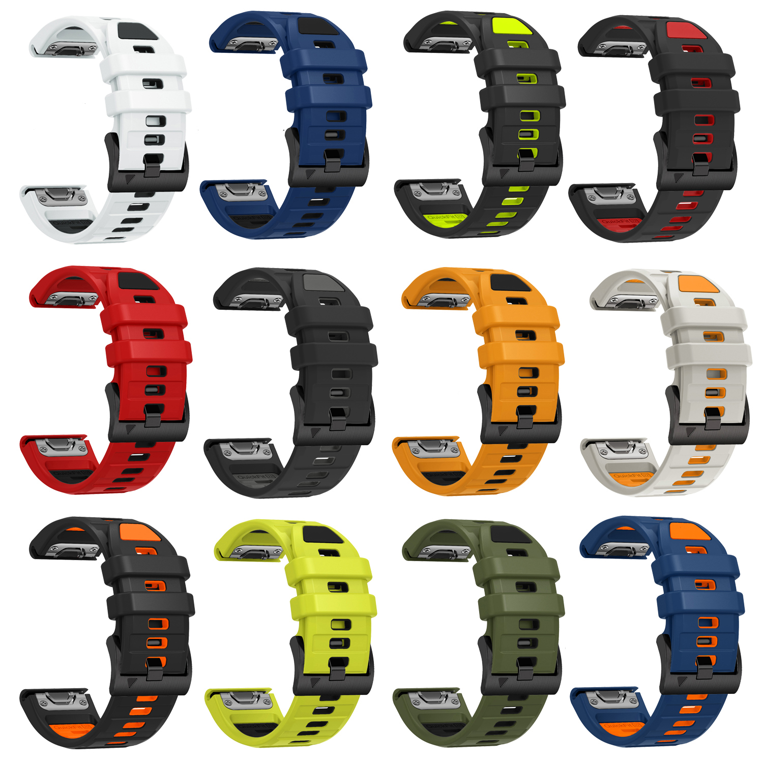 Fenix E 47mm Official QuickFit - Silicone Watch Band 22Mm incelemesi ve fiyatı