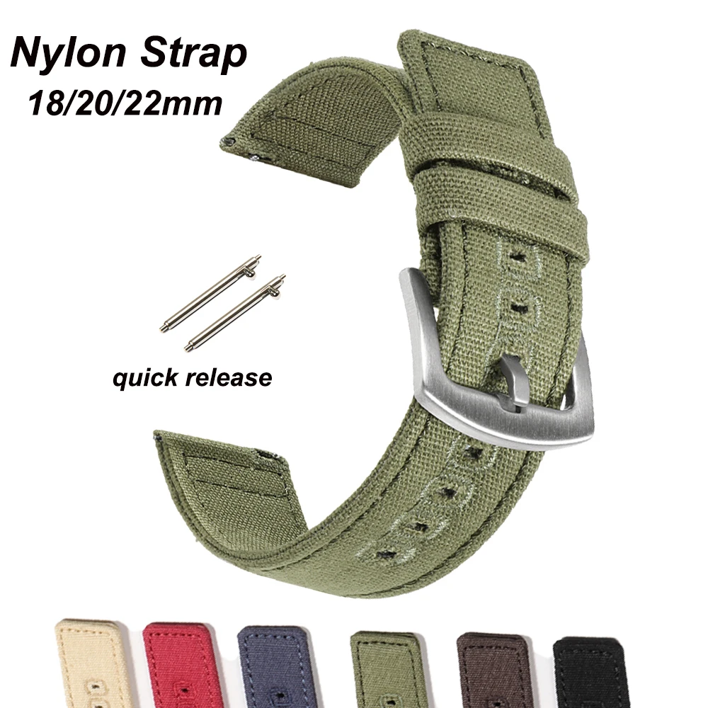 18mm 20mm Nylon Woven Canvas W - Perlon Strap Woven incelemesi ve fiyatı