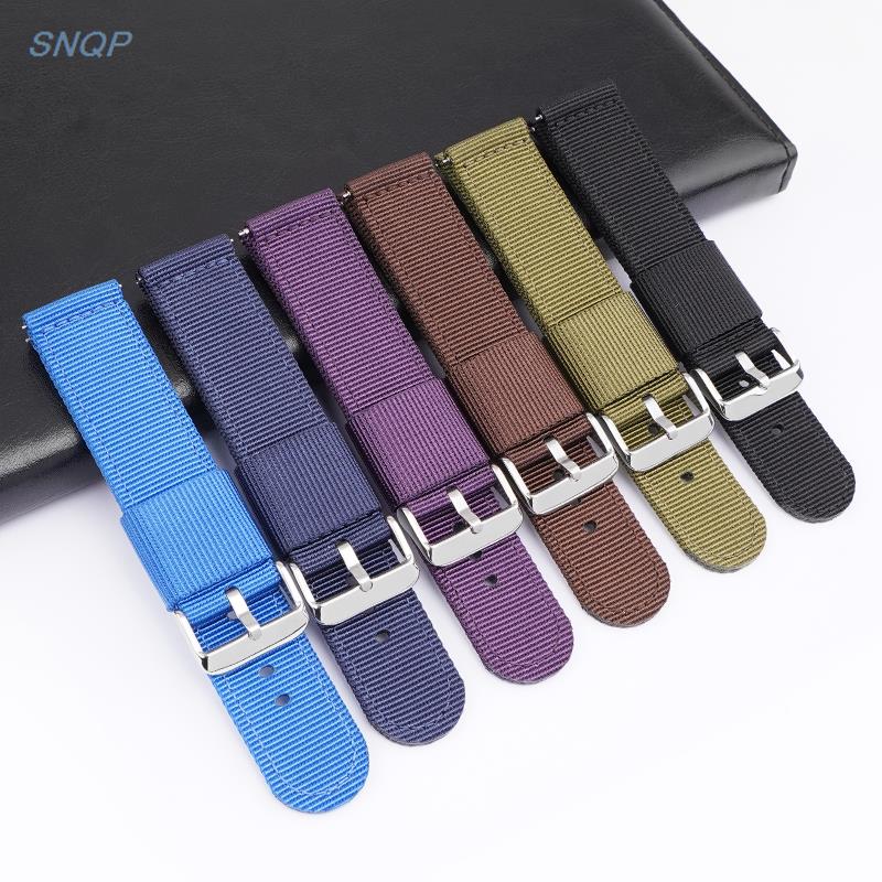 18mm 20mm 22mm 24mm Nylon Canv - Canvas Strap Watch incelemesi ve fiyatı