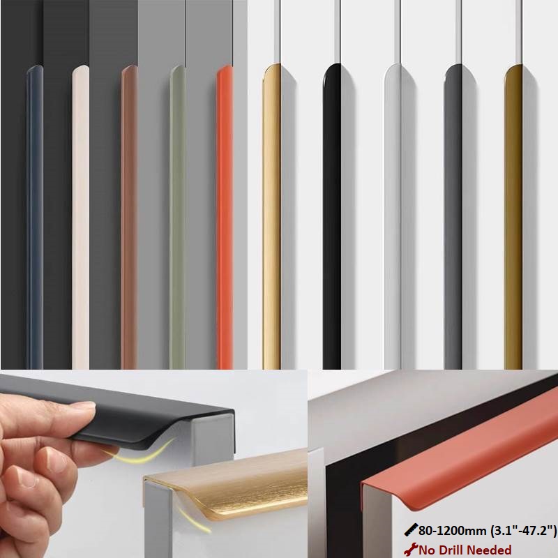 80mm-1200mm Invisible Aluminum - Curved Spring Bar incelemesi ve fiyatı