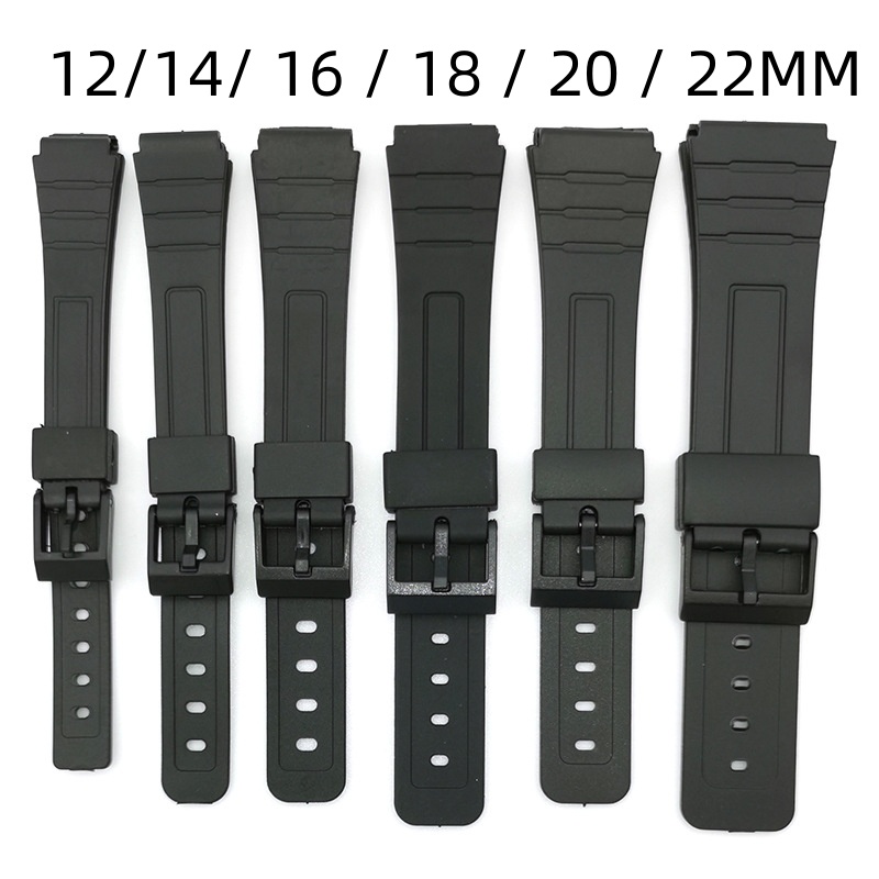 12 /14/16/18/20/22mm For CASIO - Rubber Strap Diver incelemesi ve fiyatı
